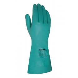 GUANTE  QUIMICO L9 622 LATEX VE/AM JUBA - Imagen 1