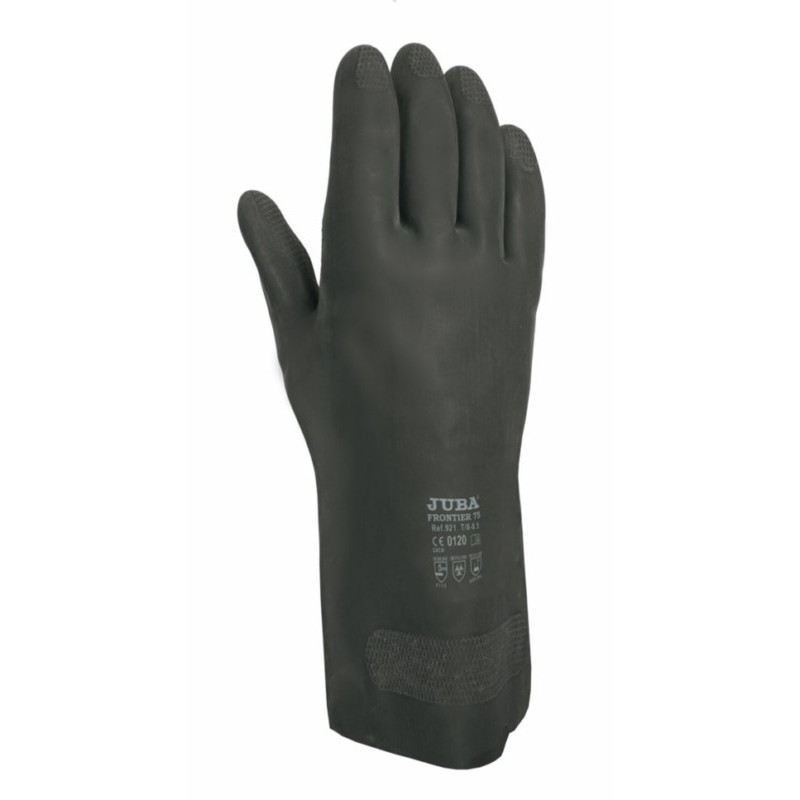 GUANTE  QUIMICO M8 FLOC. 921 NEOPRENO NE - Imagen 1