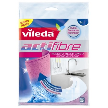 BAYETA LIMP MULTI MICROF ROSA ACTIFIBRE - Imagen 1