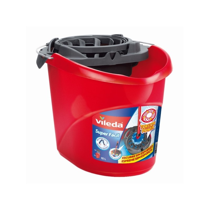 CUBO AGUA 10L. ESCURRIDOR AUTOMATICO VIL - Imagen 1