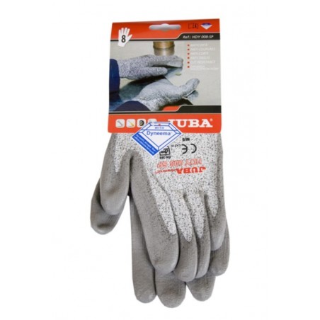 GUANTE ANTICORTE XL10 P/POLIU. DYNEEMA FIBRA GR JUBA - Imagen 1
