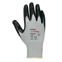 GUANTE ECO-NIT T-8 NEGRO/GRIS - Imagen 1