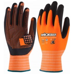 Guante mecanico micropuntos talla 10 nylon/nitrilo 3L