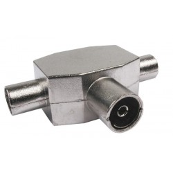 DISTRIBUIDOR ANTENA COAXIAL 2  H+1 M BLI - Imagen 1