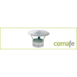 CAPERUZA 200 MM GALVANIZADO - Imagen 1