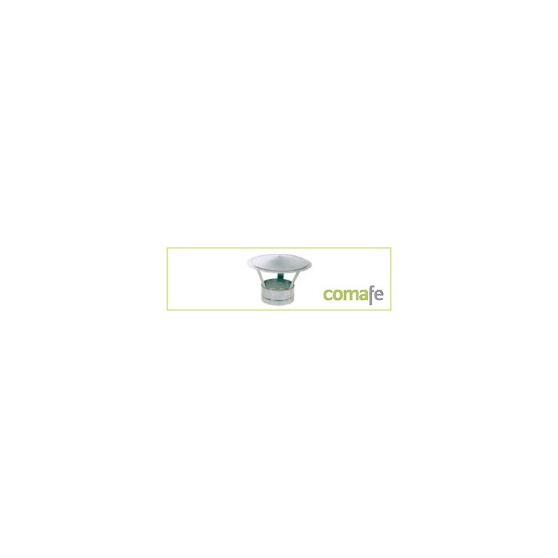 CAPERUZA 200 MM GALVANIZADO - Imagen 1
