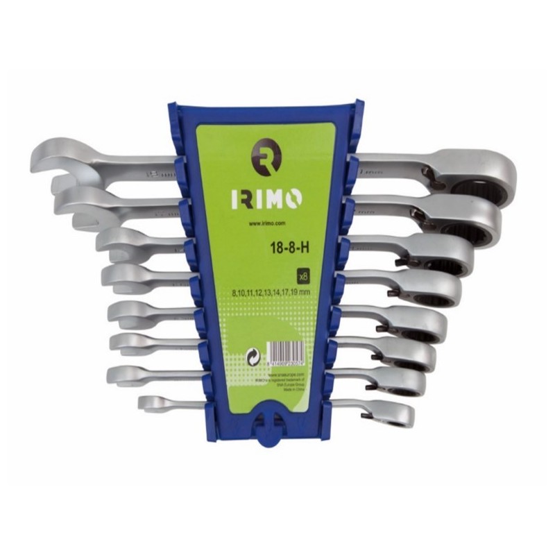 LLAVE FIJA  COMBINADA 8-19MM CARRACA 2 B - Imagen 1