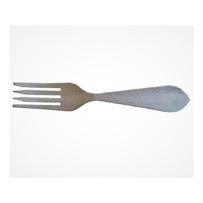 TENEDOR MESA ANGULAS 16CM MAD DARMAN - Imagen 1