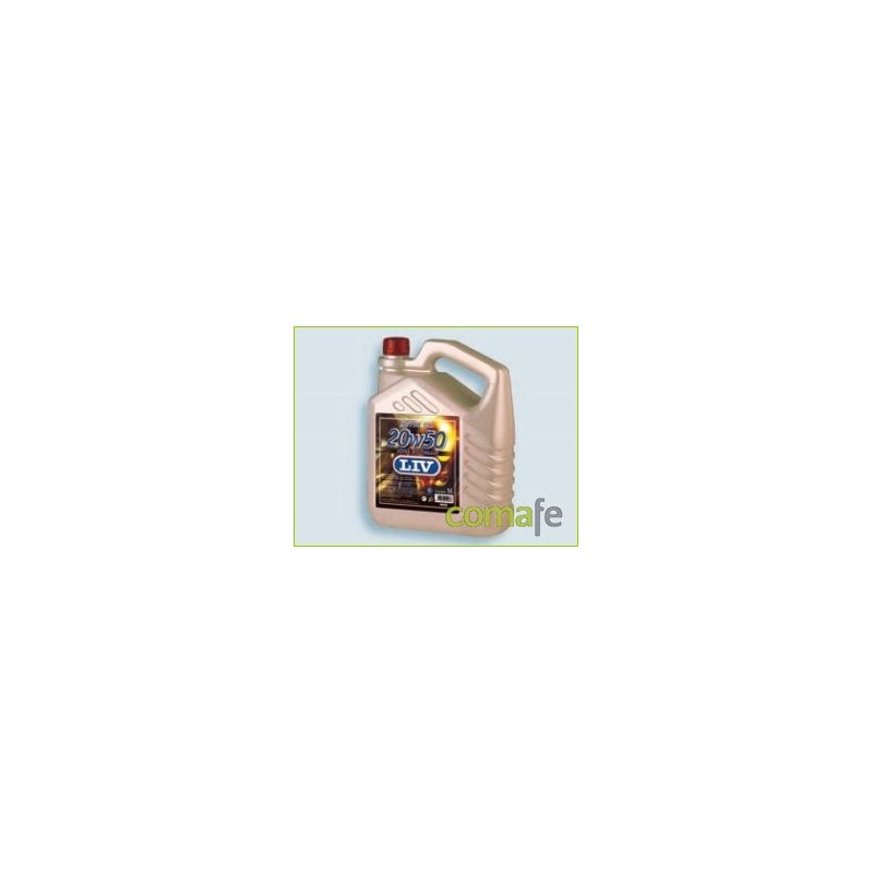 ACEITE MOTOR GASOLINA 5 LT 20W SAE 50S - Imagen 1