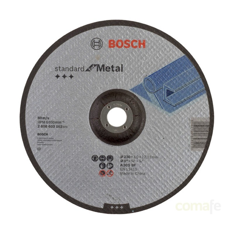 DISCO CORTE METAL CONCAVO 230X3X22.2 - Imagen 1