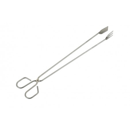 Pinza barbacoa 55cm inoxidable SAUVIC