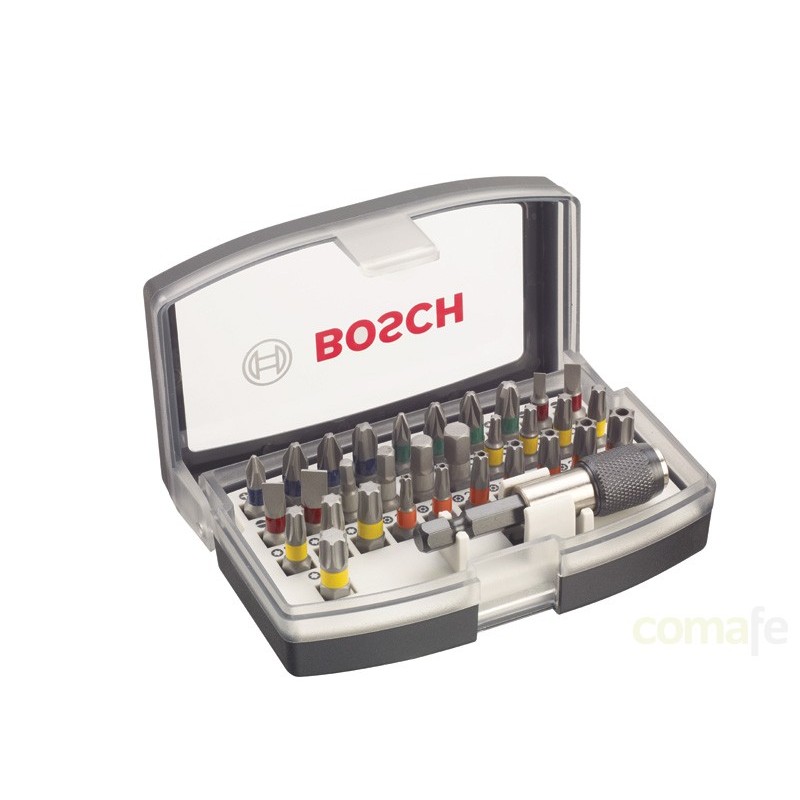 PUNTAS ATORNILLADOR + PORTAPUNTAS MAGNETICO SET 32PZ BOSCH - Imagen 1