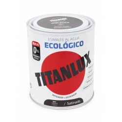 ESMALTE ACRIL SAT. 750 ML TABA AL AGUA ECOLOGICO TITANLUX - Imagen 1