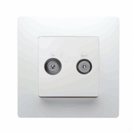 BASE ANTENA EMP 2 TOMAS TERMINAL MONOBLOC ABS BL NILOE LEGRA - Imagen 1