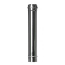 TUBO ESTUFA PELLET Ø80MM-100CM INOX EXOJO - Imagen 1