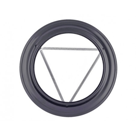 PLAFON ESTUFA PELLET Ø80MMX162MM A/ESM/VITR. NE EXOJO - Imagen 1
