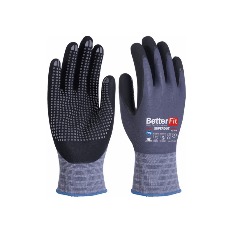Guante construcción talla 8 3L