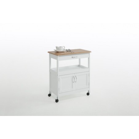 VERDULERO COC 76X67X37CM MAD BL 2 PUERTAS+1CAJÓN KIT CLOSET - Imagen 1