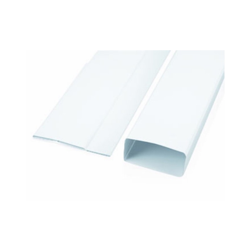 TUBO EX/AIRE RECT 150X75X1500MM IGN/AUT PLEG PVC BL SIST 120 - Imagen 1