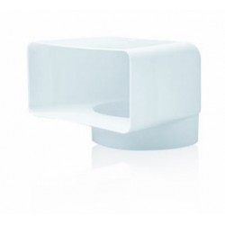 CODO EX/AIRE TUBO MIXTO 90ºX150MM - 120MM IGN/AUT PP BL SIST - Imagen 1