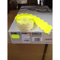 ETIQUETA FLUORESCENTE 32X19 (1000 PZ) AMARILLO - Imagen 1