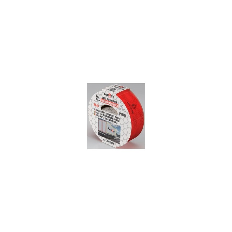 CINTA ADH 50MMX 25MT SEÑALIZACION AUTOM RETROREF RO TARGET - Imagen 1