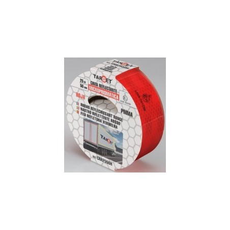 CINTA ADH 50MMX 25MT SEÑALIZACION AUTOM RETROREF RO TARGET - Imagen 1