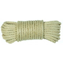 CUERDA SISAL 4 CABOS  6 MM (20 MT) - Imagen 1