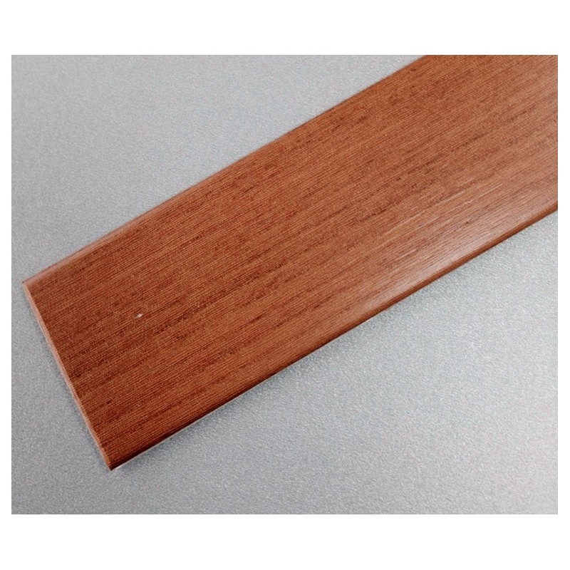 PERFIL PVC PLAQUETA PLANO ADHESIVO CEREZO 35MMX1MT - Imagen 1