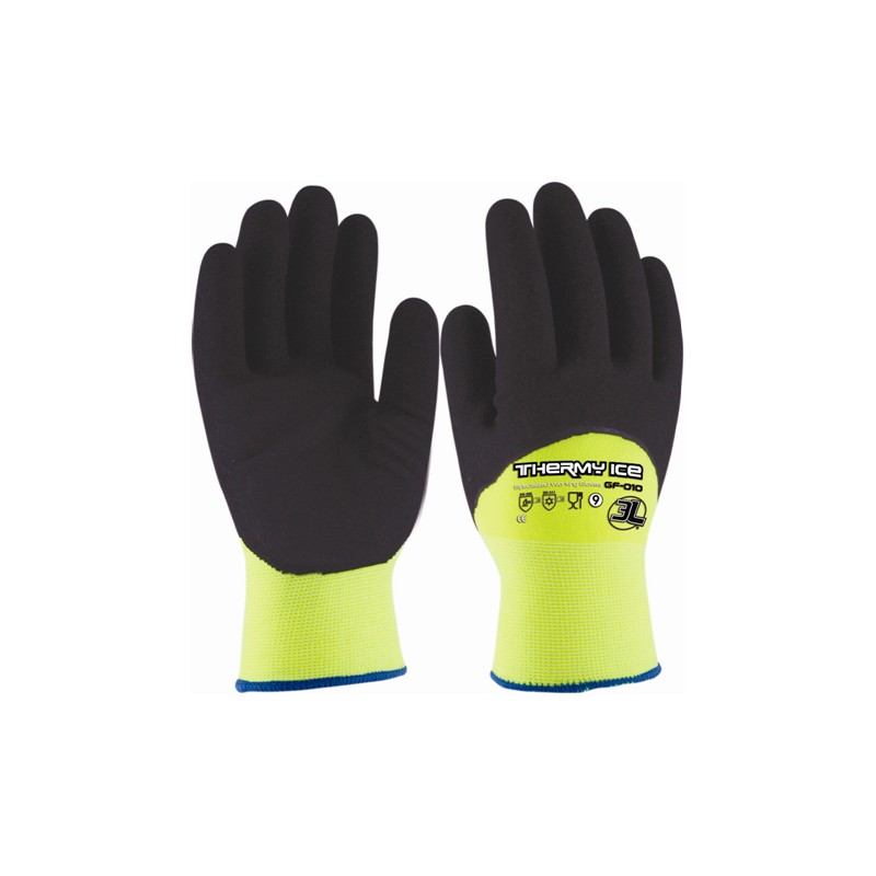 GUANTE QUIMICO XL10 FOAM FORRO TERM-20º THERMY ICE NITR. 3L - Imagen 1