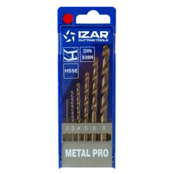 JUEGO BROCAS 1462 METAL PRO 6 PZAS. 2 A 8 HSS CO - Imagen 1