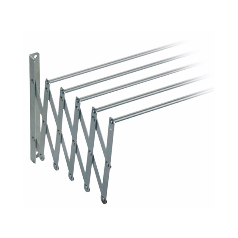 TENDEDERO PARED 5 B. 140X77X37CM EXT ALU - Imagen 1