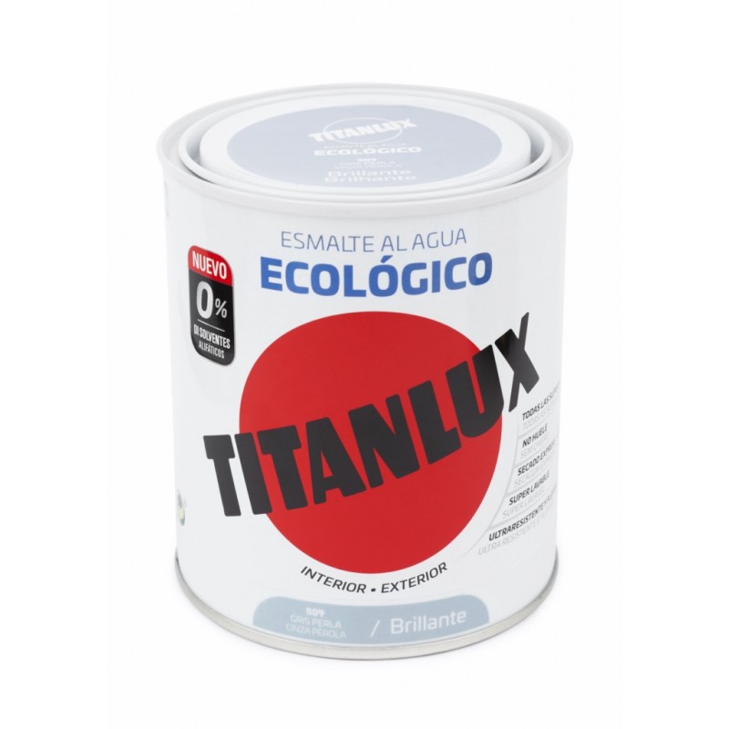 ESMALTE ACRIL BRI. 750 ML GR/PER AL AGUA - Imagen 1