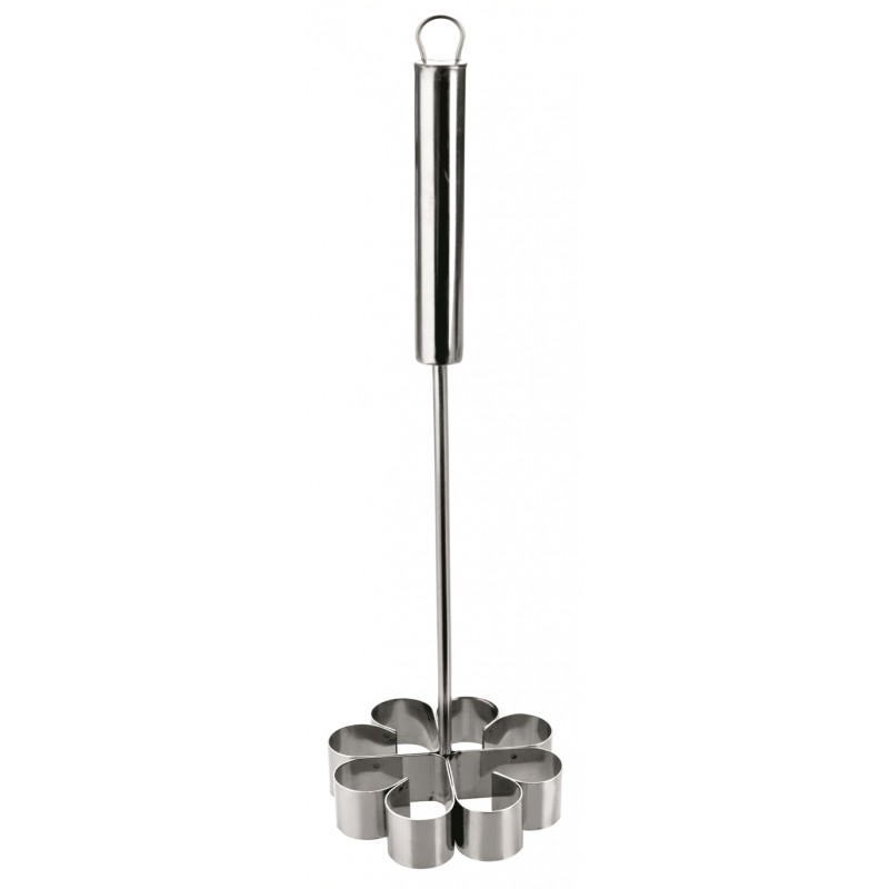 MOLDE RESPOST 8X3CM  INOX FLORES IBILI - Imagen 1