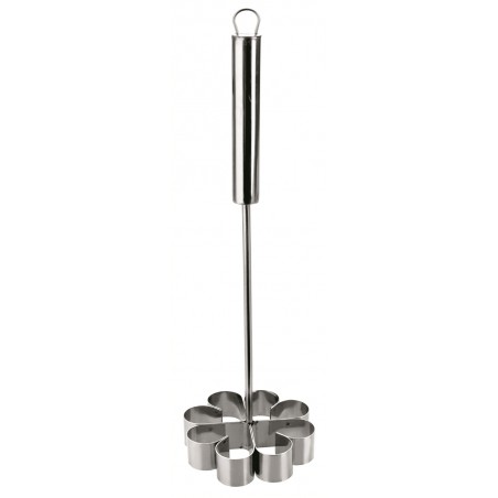 MOLDE RESPOST 8X3CM  INOX FLORES IBILI - Imagen 1