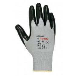 GUANTE MECANICO S07 NEGRO ECO-NIT NYL GR JUBA - Imagen 1