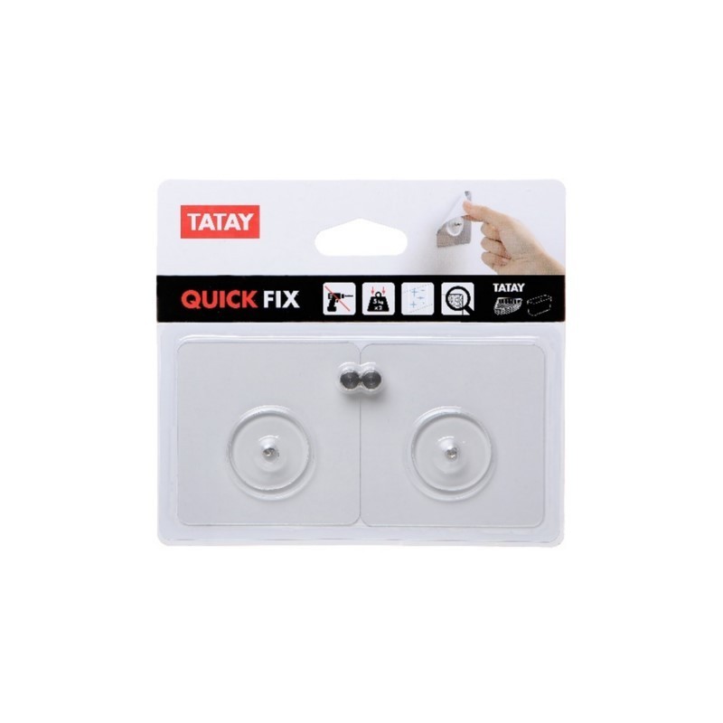 FIJACION KIT MURAL PVC TR. QUICK&FIX TATAY - Imagen 1