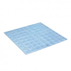 ALFOMBRA BAÑO ANTIDES. 54X54 DUCHA PP AZ BCN TATAY - Imagen 1