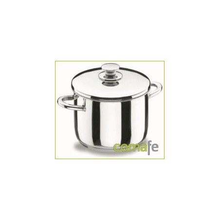 OLLA RECTA INOX FONDO DIFUSOR VITROCOR 16 CM. - Imagen 1