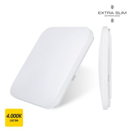 PLAFON CDO. 18W 1260LM 4000K 33X33X7,1CM PL BL SUP. LED EXTR - Imagen 1