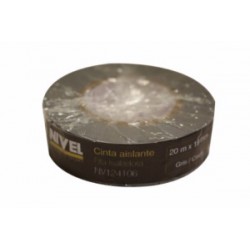 CINTA AISL. 20MT X 19MM NIVEL PVC GR NV124106 - Imagen 1