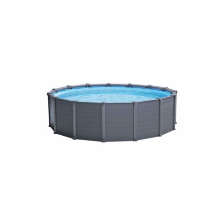 PISCINA CIRC 478X124CM AREN 16805LT GRAPHITE GRAY INTEX - Imagen 1