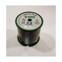 ESTAÑO SOLD PLATA 250GR-2MM 3,5% ALEACION 402 CRM - Imagen 1