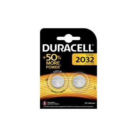PILA BOTON 2032 DURACELL 2 PZ - Imagen 1