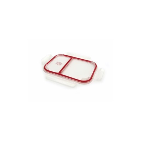 HERMETICO ALIMEN. RECT 950ML VIDRIO IRIS 1 PZ - Imagen 1