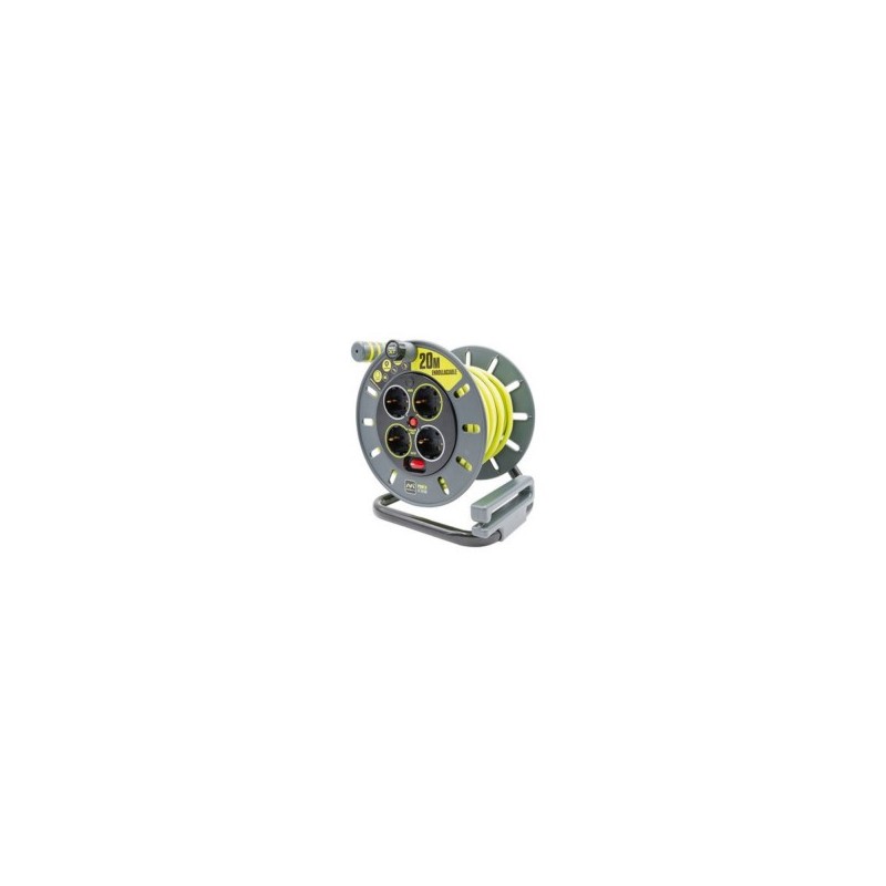 ENROLLACABLE 3X1,5MM 20MT  3680V 230V IP55 4T-TT TERM. INTER - Imagen 1