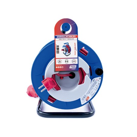 ENROLLACABLE 3X1,5 25MT 3000V 240MM IP20 TT BASE AEREA TAYG - Imagen 1