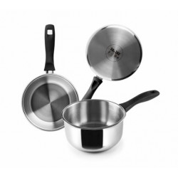 CAZO COC INDUCCION 18CM INOX INDUKTION IBILI 1 UD - Imagen 1