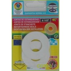 JUNTA PLANA LAVABO 1/2 2 PZS.001468 - Imagen 1