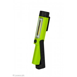 LAMPARA TRABAJO LED 1,5W 1500LM 6500K REC. USB PL NEG/VER LU - Imagen 1